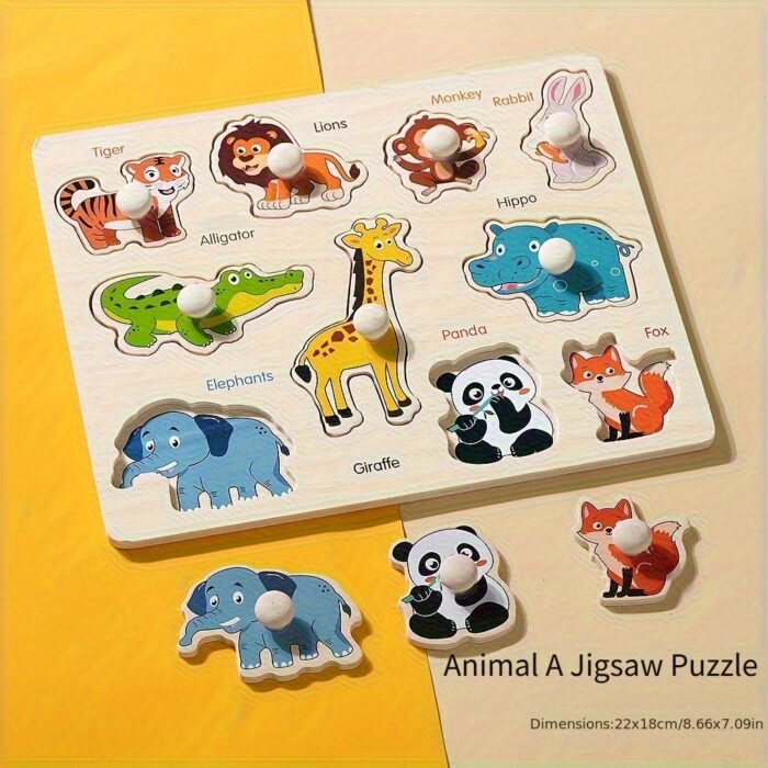 Shape Sorting Nature Puzzle Set of 6 - Image 8