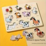 Shape Sorting Nature Puzzle Set of 6 - Image 5