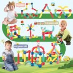 Magnetic Stick Building Blocks (156pcs) - Image 4