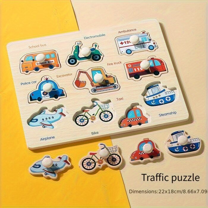 Shape Sorting Nature Puzzle Set of 6 - Image 4