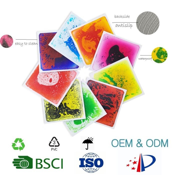 Sensory Liquid Floor Tiles Pack of 6 - Image 6