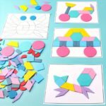 Wooden Geometric Creative Puzzle (180pcs)