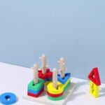 Wooden Geometric Sort & Stacker - Image 9