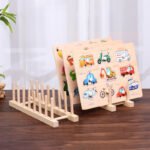 Multi-Functional Wooden Puzzle Stand - Image 2