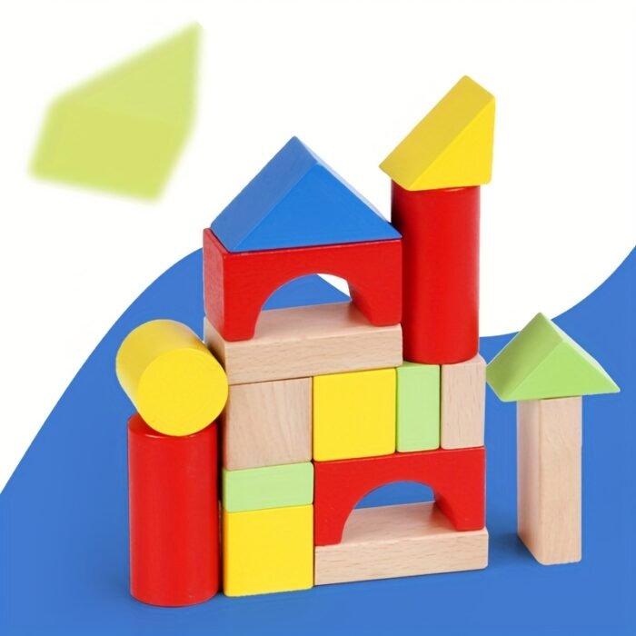 100-piece set of large jigsaw puzzle blocks - Image 3