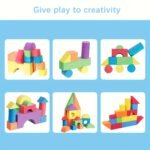 46-piece Soft Foam Building Blocks Set - Image 4