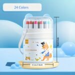 Crayons Oil Pastels - Non-Toxic, Washable & Safe for Hands (12/24/36/48 Packs) - Image 8