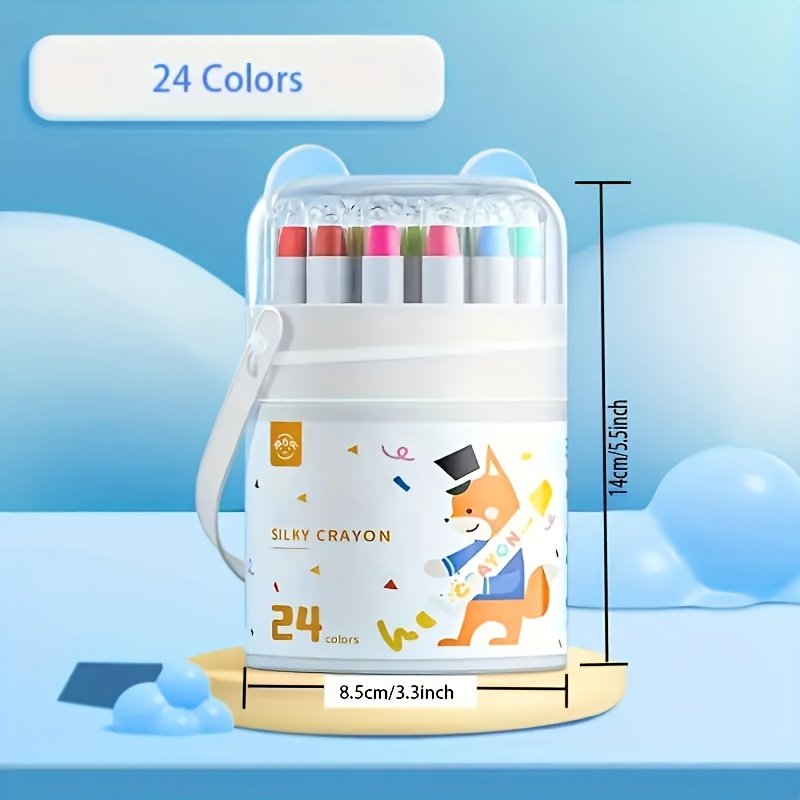 product-fancy-0b5e85f6-8453-4881-8489-2d4c64c78fbe Crayons Oil Pastels - Non-Toxic, Washable & Safe for Hands (12/24/36/48 Packs) - Image 8