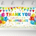 Thank You Backdrop Banner – Educators’ Day Celebration
