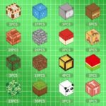 Magnetic Minecraft Blocks –  (150) (3Yr+) - Image 4
