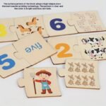 Wooden Number Matching Puzzle (3Yr+)