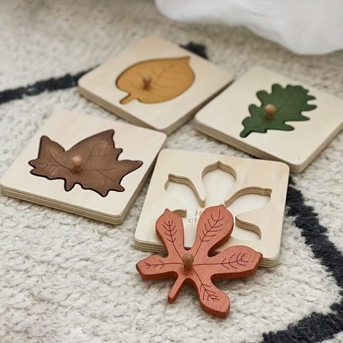 Autumn Leaf Puzzle Set - Image 1