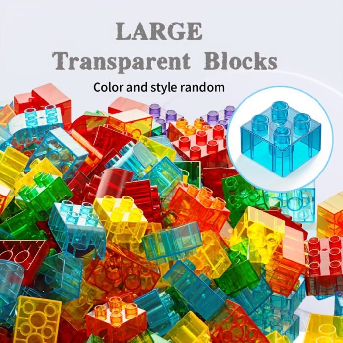 Transparent Coloured Building Blocks - Image 4
