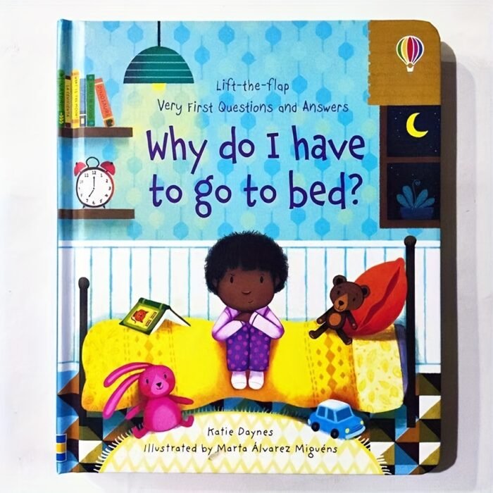 "Why Do I Have to Go to Bed?" – A Flip-Book for Curious Minds (Ages 3–4) Part of the Inclusive Early Years Reading Series - Image 1