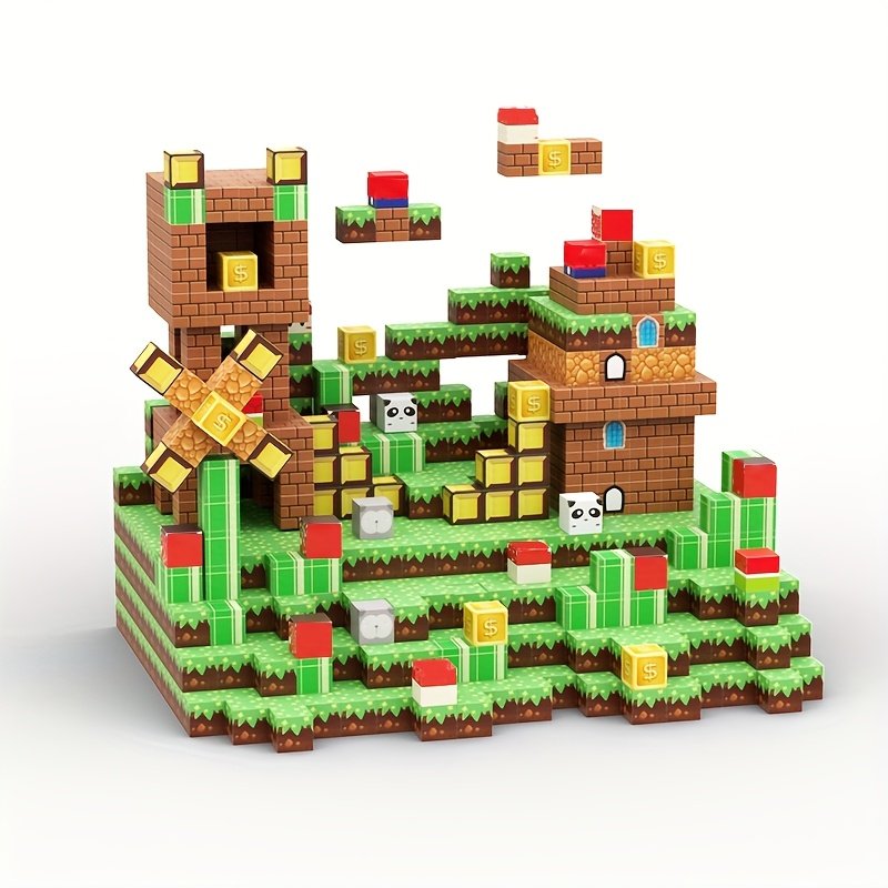 product-fancy-32047a75-506b-4dac-a8b7-b67176ffa3ef Magnetic Minecraft Blocks –  (150) (3Yr+) - Image 8