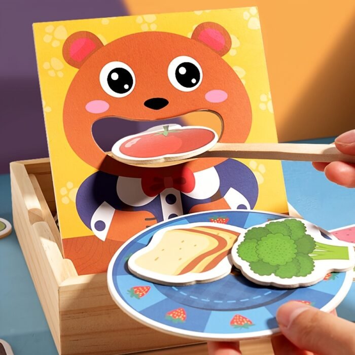 Wooden Animal Feeding Game - Image 8