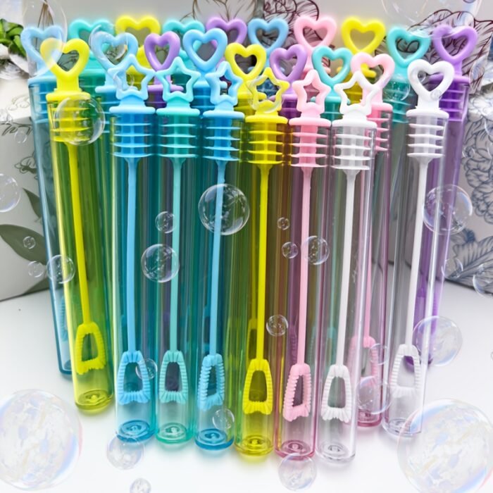 Mini Rainbow Bubble Wands (48pcs) - Image 1