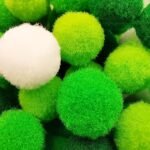 Multicolor Polyester Pom Poms - 10/15/20mm Felt Balls - Image 19