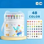 Crayons Oil Pastels - Non-Toxic, Washable & Safe for Hands (12/24/36/48 Packs) - Image 10