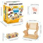 BATTOP Wooden Reading Blocks - Image 5