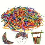 Colorful Wooden Art Sticks (500pcs/1000pcs) - Image 2