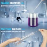 Plastic Measuring Cylinders & Beakers – Laboratory Science Kit (15pcs) - Image 5