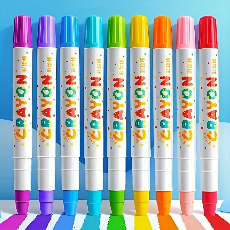 product-fancy-8154d3b8-abbd-4615-85cf-e2e791b4ab9f Crayons Oil Pastels - Non-Toxic, Washable & Safe for Hands (12/24/36/48 Packs) - Image 4