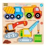 Trucks Wooden Puzzles