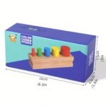 Wooden Cylinder Sorting & Stacking - Image 4