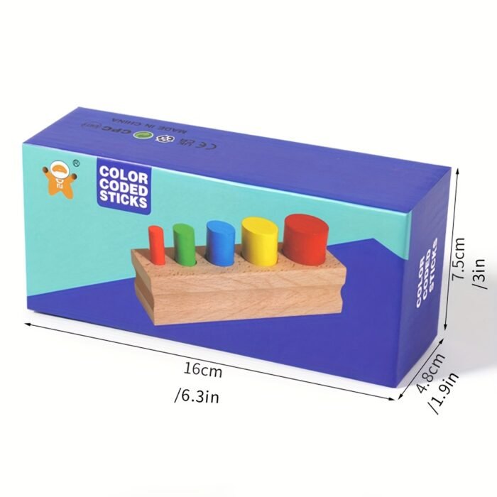 Wooden Cylinder Sorting & Stacking - Image 4