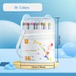 Crayons Oil Pastels - Non-Toxic, Washable & Safe for Hands (12/24/36/48 Packs) - Image 5