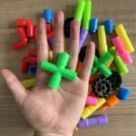 Colourful Water Pipe Building Block Set (50pcs) - Image 2