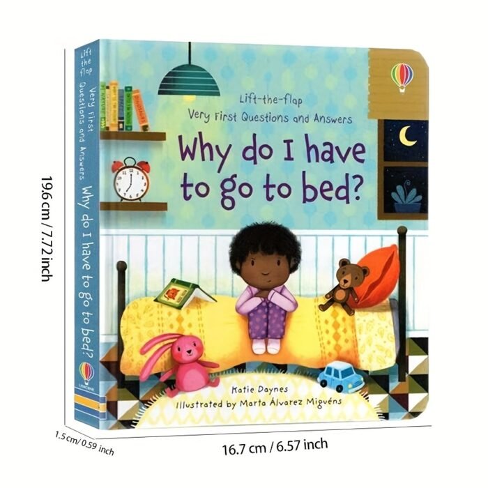 "Why Do I Have to Go to Bed?" – A Flip-Book for Curious Minds (Ages 3–4) Part of the Inclusive Early Years Reading Series - Image 4