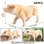 Realistic Farm Animal Figurines Set - Image 12
