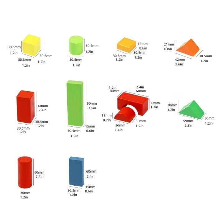 100-piece set of large jigsaw puzzle blocks - Image 6