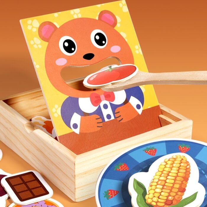 Wooden Animal Feeding Game - Image 7