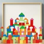 100-piece set of large jigsaw puzzle blocks