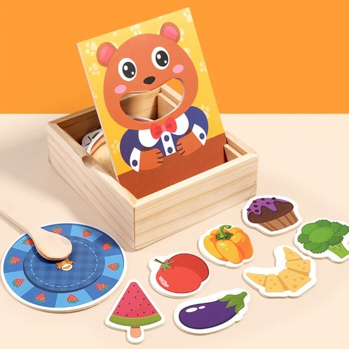 Wooden Animal Feeding Game - Image 6