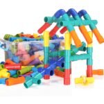 Colourful Water Pipe Building Block Set (50pcs)