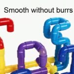 Colourful Water Pipe Building Block Set (50pcs) - Image 9
