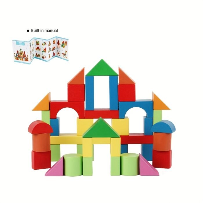 100-piece set of large jigsaw puzzle blocks - Image 13