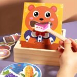 Wooden Animal Feeding Game - Image 9