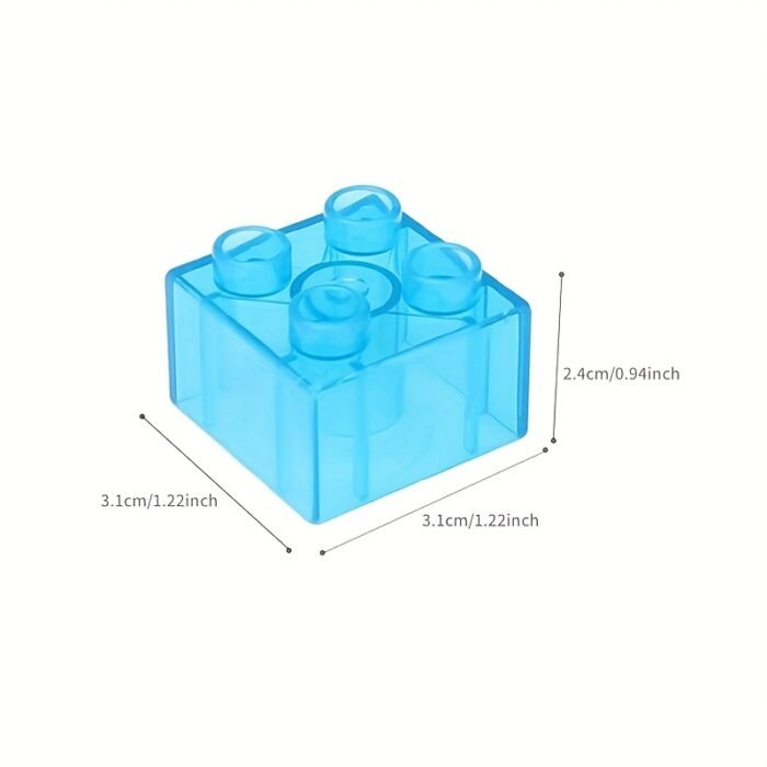 Transparent Coloured Building Blocks - Image 8