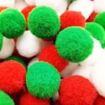 Multicolor Polyester Pom Poms - 10/15/20mm Felt Balls - Image 17