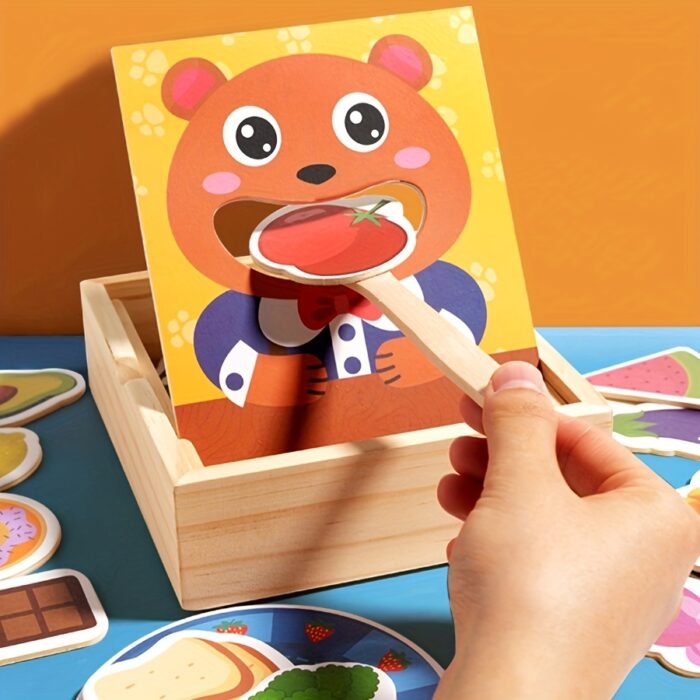 Wooden Animal Feeding Game - Image 10