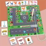 Wooden Magnetic Alphabet Matching Puzzle & Maze Toy - Image 2