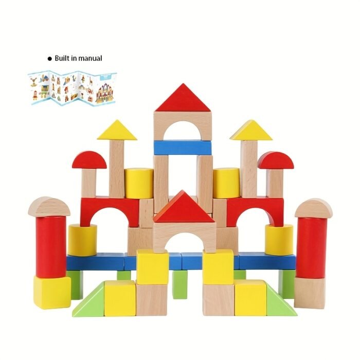 100-piece set of large jigsaw puzzle blocks - Image 10