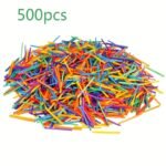 Colorful Wooden Art Sticks (500pcs/1000pcs) - Image 6