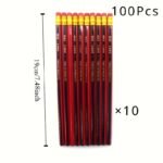 HB Pencils with Eraser (100pcs) - Image 3