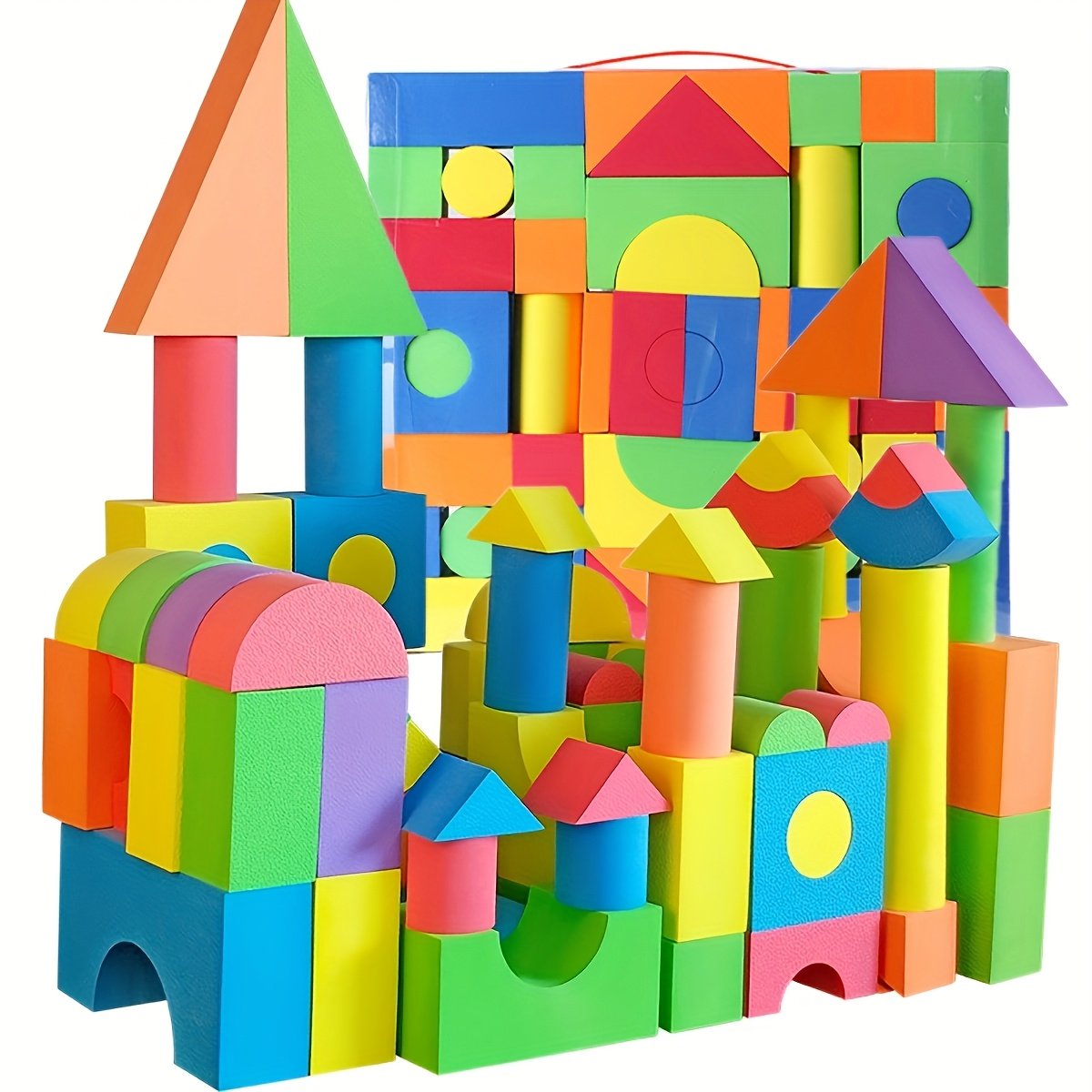 product-fancy-fd17f91a-97ce-4c62-8240-c93caab6e365 46-piece Soft Foam Building Blocks Set - Image 1